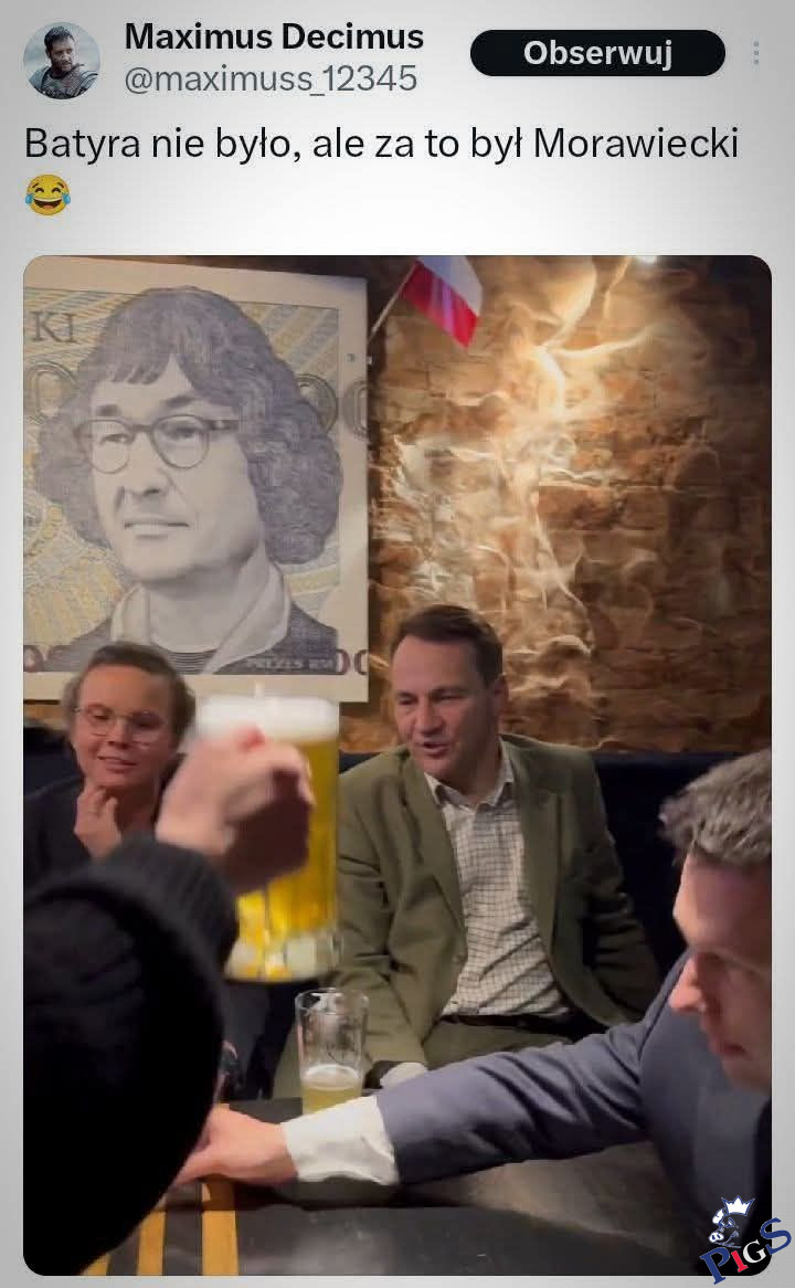 Batyra nie było ale za to był Morawiecki