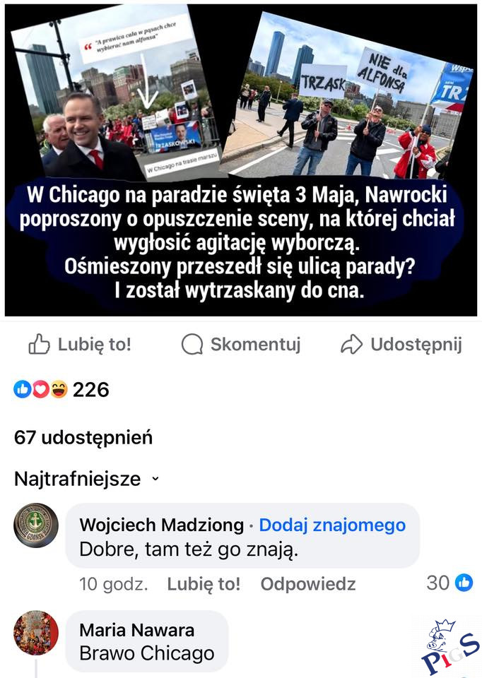 Brawo Polonia, brawo Chicago