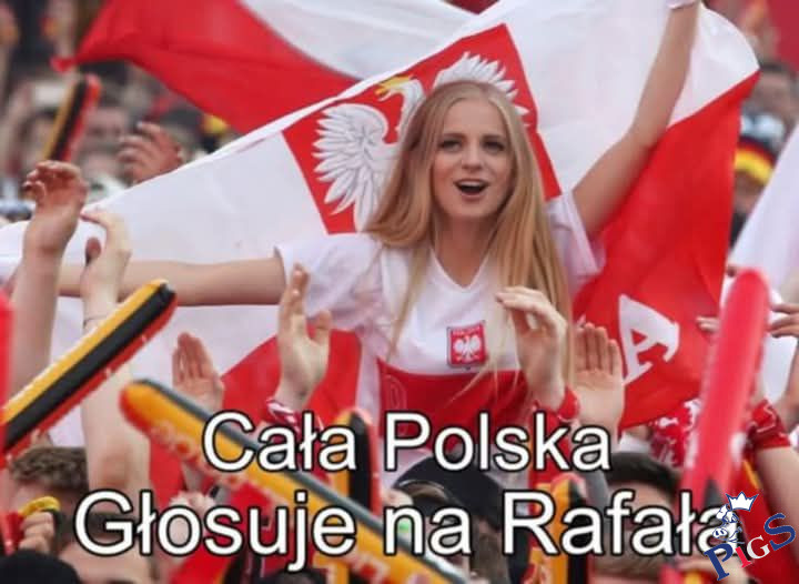 Cała Polsa głosuje na Rafała