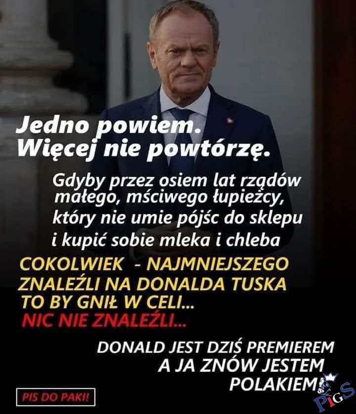 Donald wciąż jest Premierem