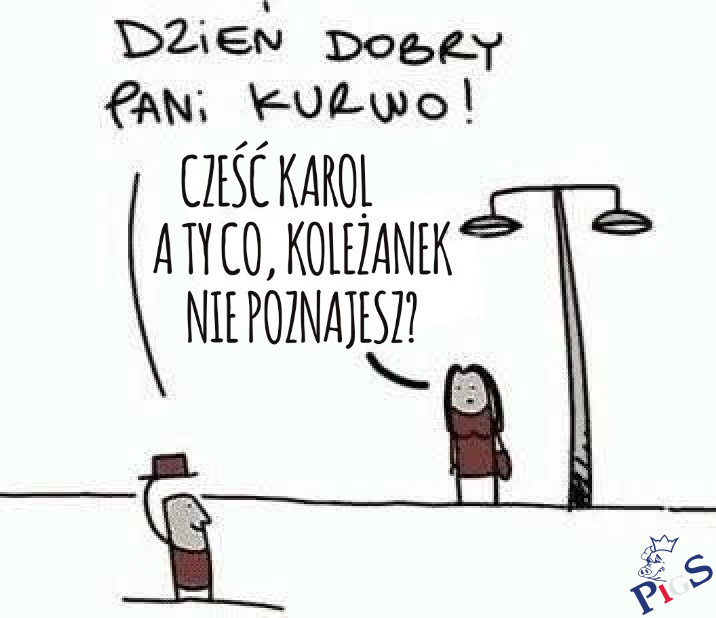 Dzień dobry pani