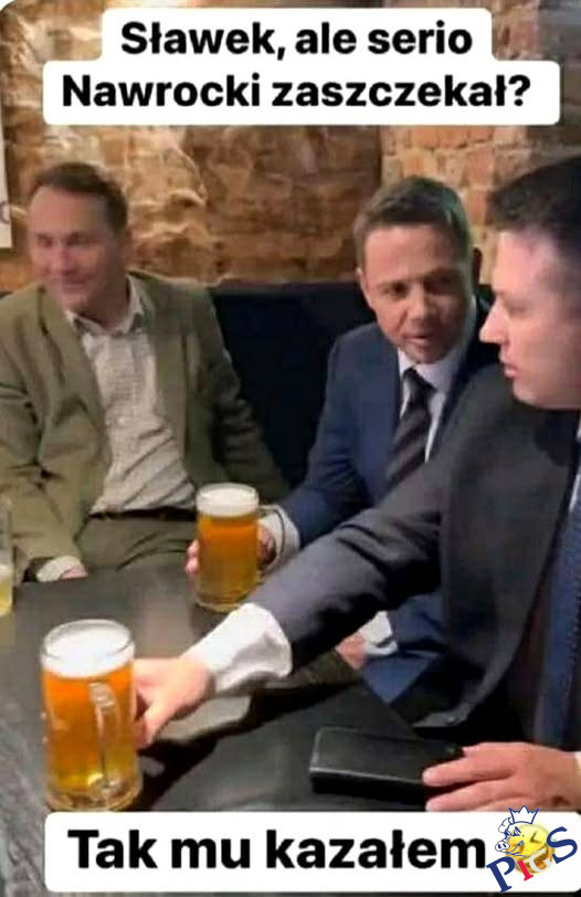 I jeszcze rundkę wokół stołu zrobił