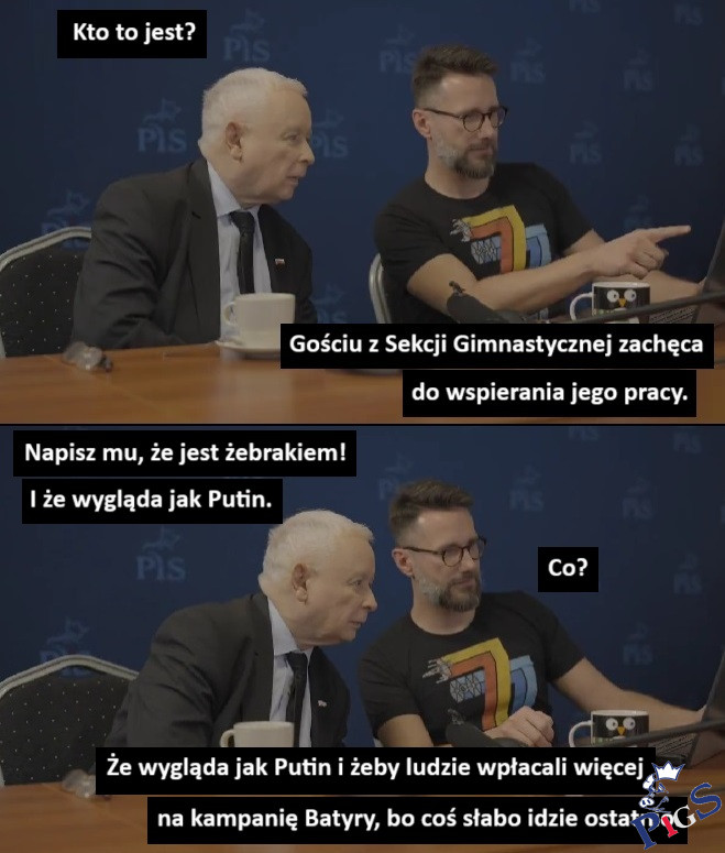 I że wygląda jak Putin