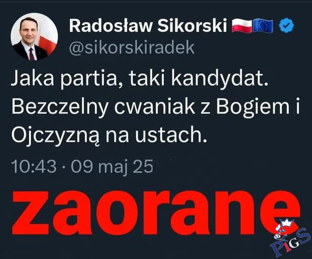 Jaka partia, taki kandydat