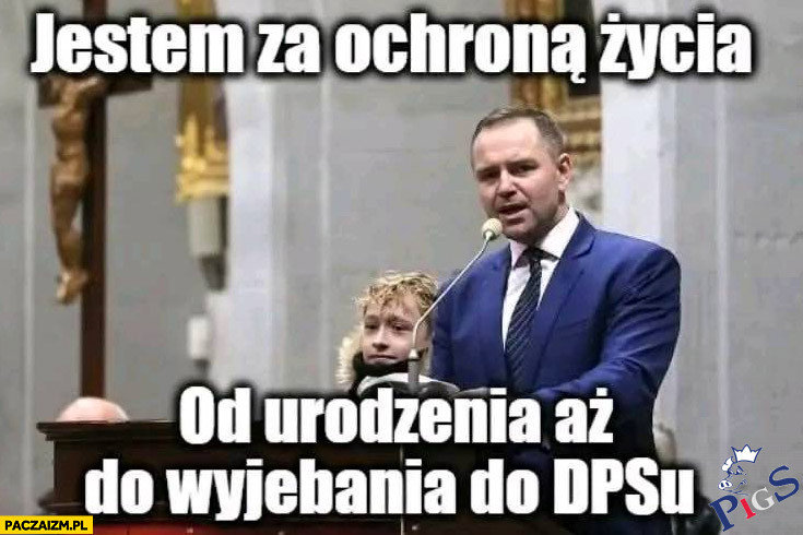 Jestem za ochroną życia
