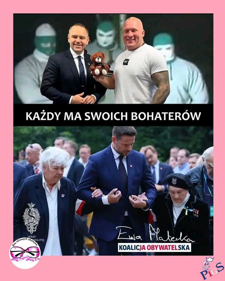 Każdy m swoich bohaterów