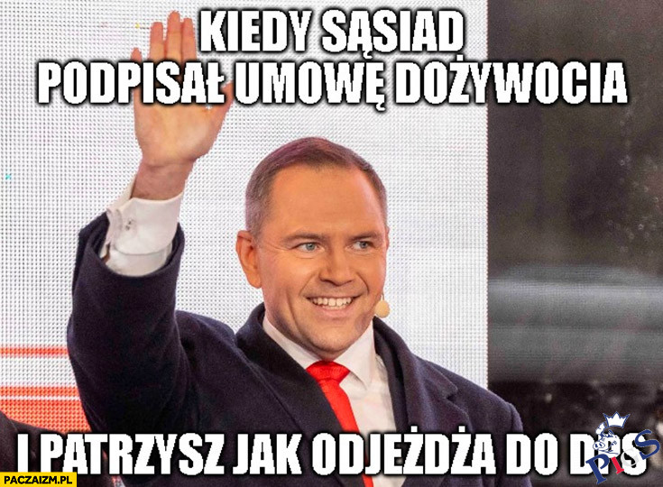 Kiedy sąsiad podpisał umowę dożywocia