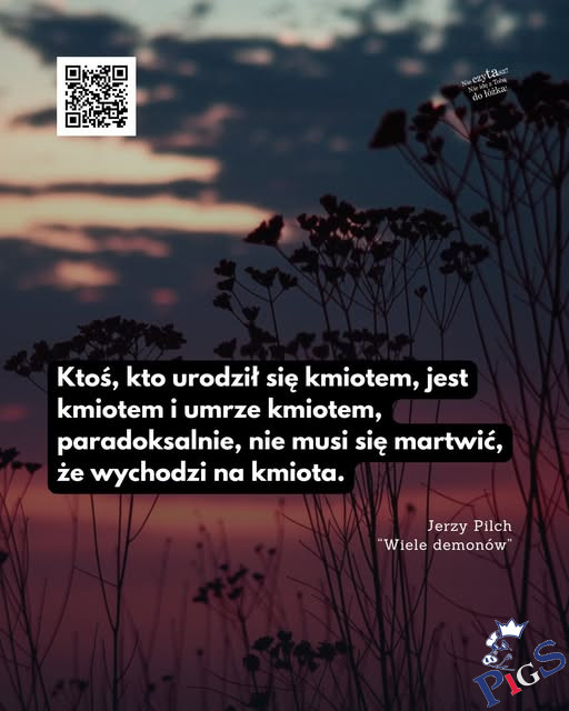 Ktoś, kto urodził się kmiotem