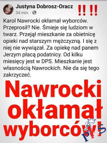 Nawrocki okłamał i jeszcze się śmieje