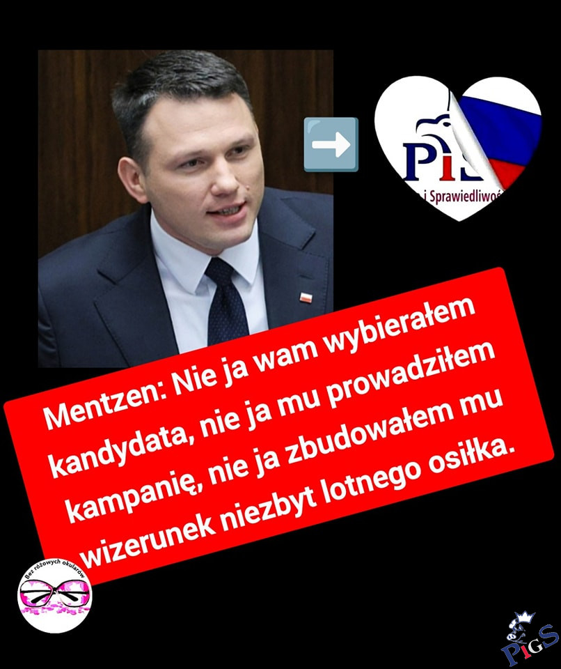 Nie jestem fanem Mentzena. Ale trudno z nim się nie zgodzić