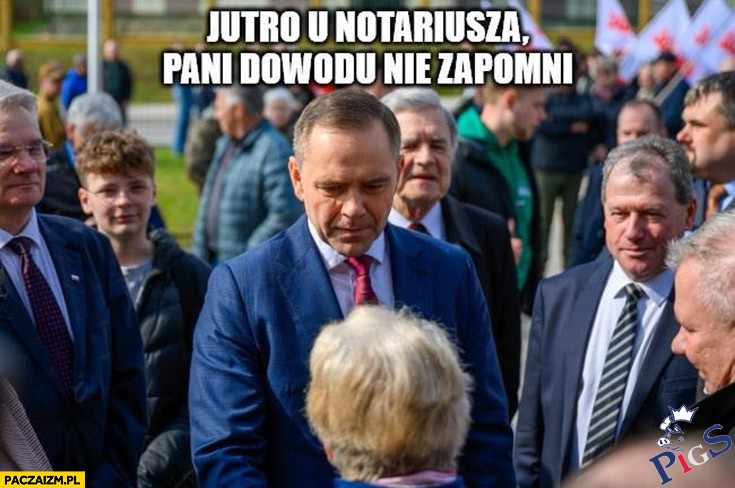 Pani dowodu nie zapomni
