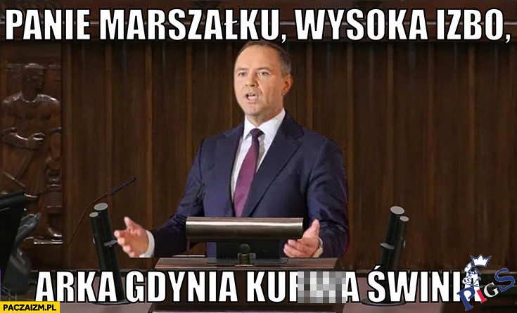 Panie marszałku, wysoka izbo