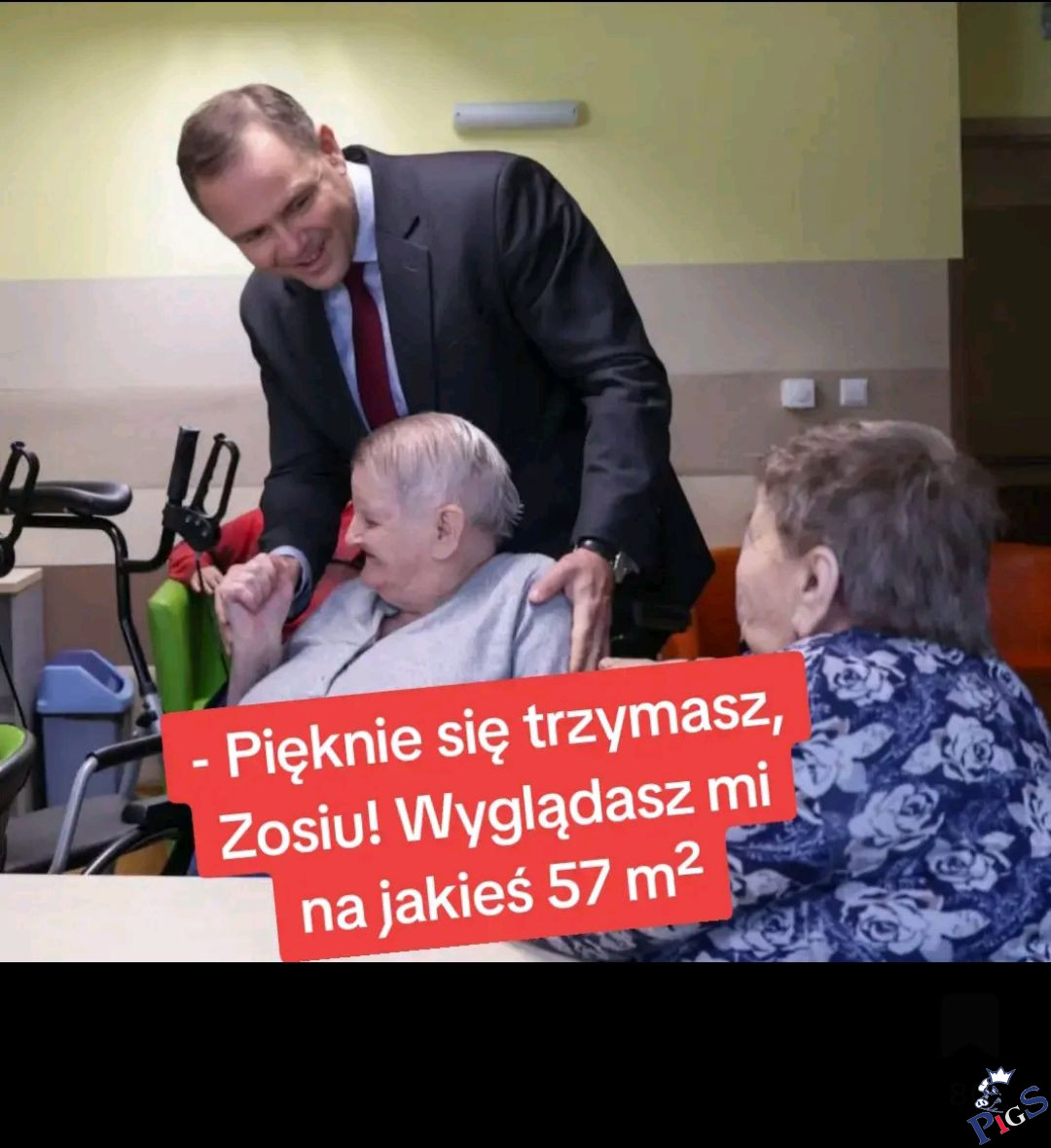 Pięknie się trzymasz Zosiu