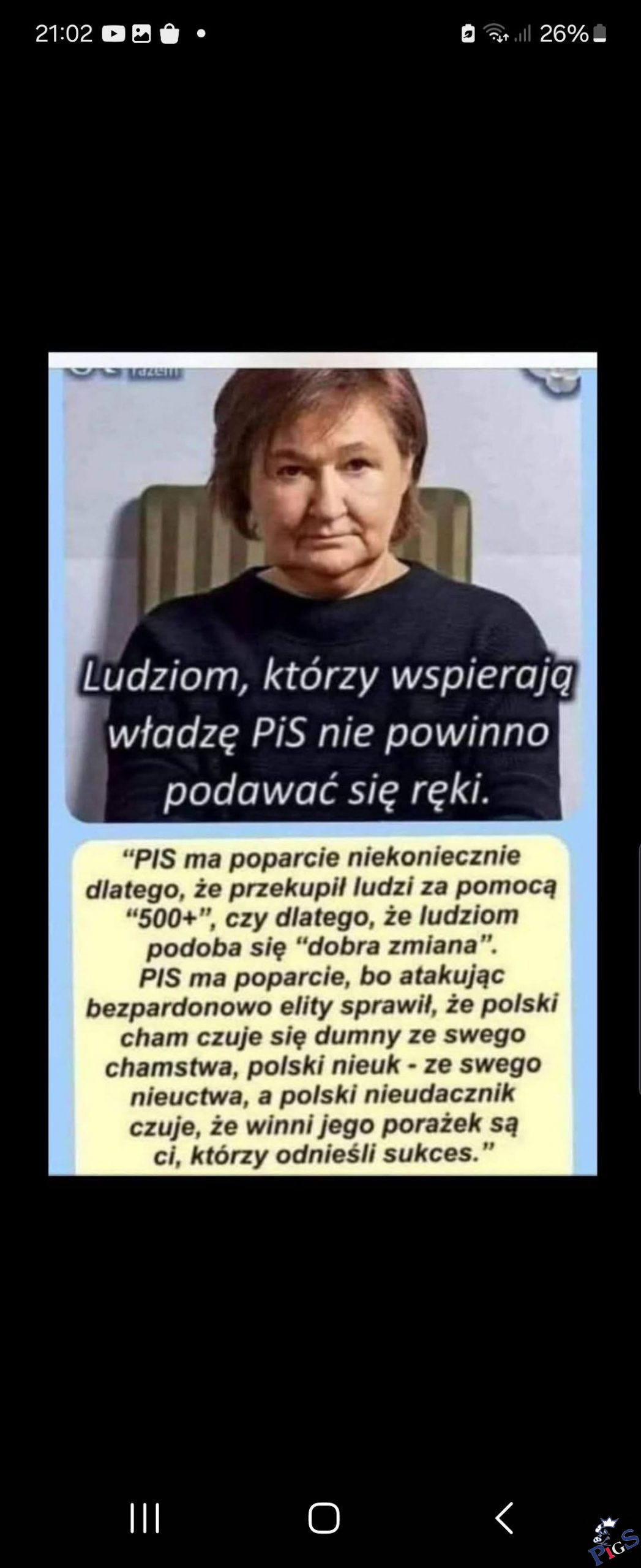 Polski cham czuje się dumny ze swojego chamstwa