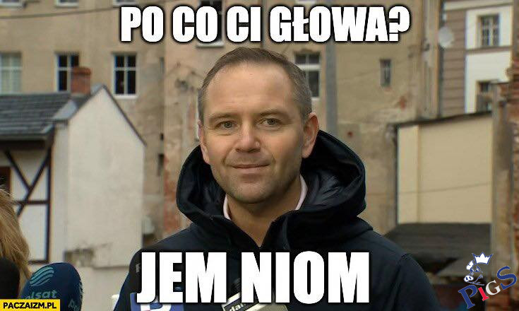 Przynajmniej raz jest szczery