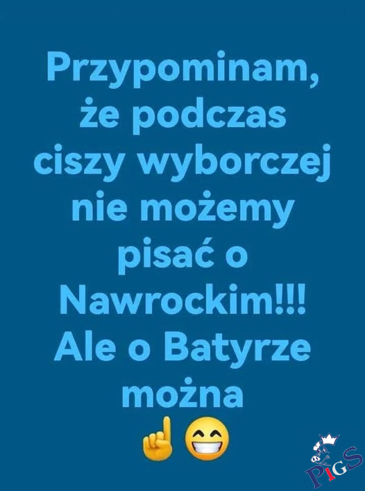 Przypominamy, ze podczas ciszy