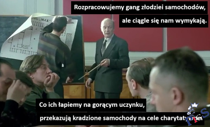 Rozpracowujemy gang złodzieji samochodów