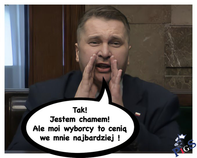 Tak, jestem chamem