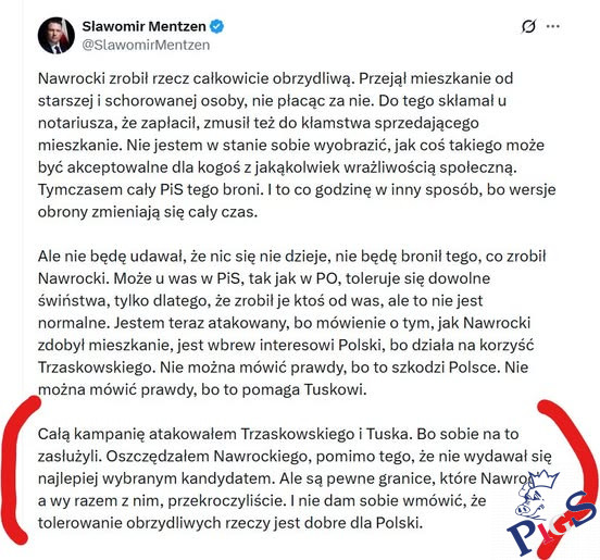 Teraz już nikogo nie będzie oszczędzał