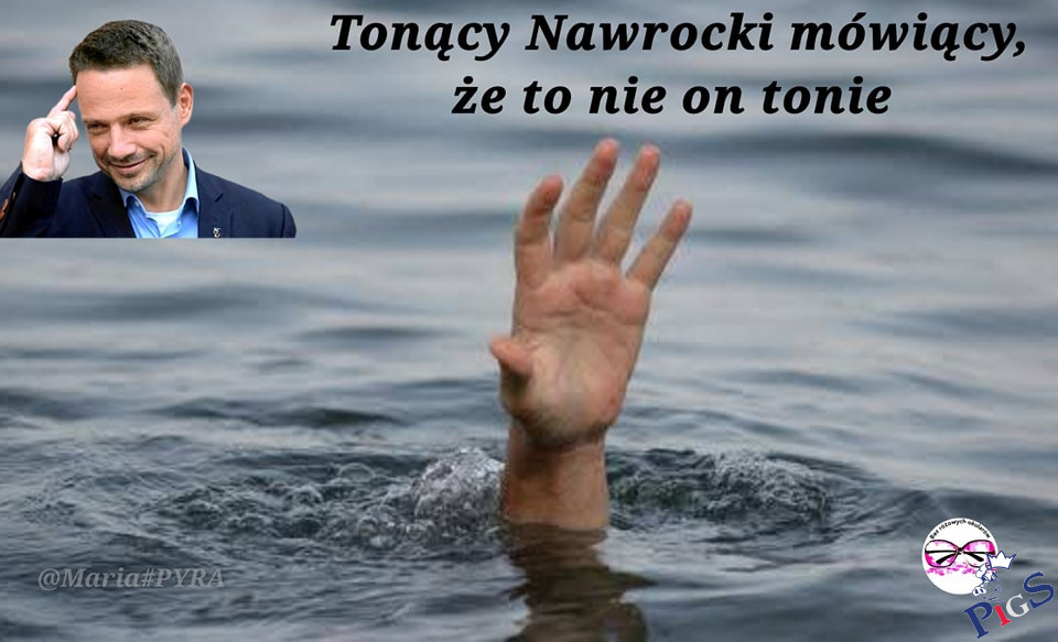 Tonący Nawrocki