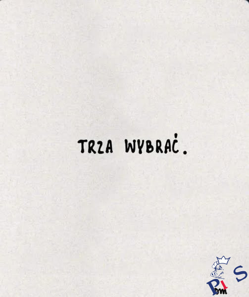 Trza wybrać