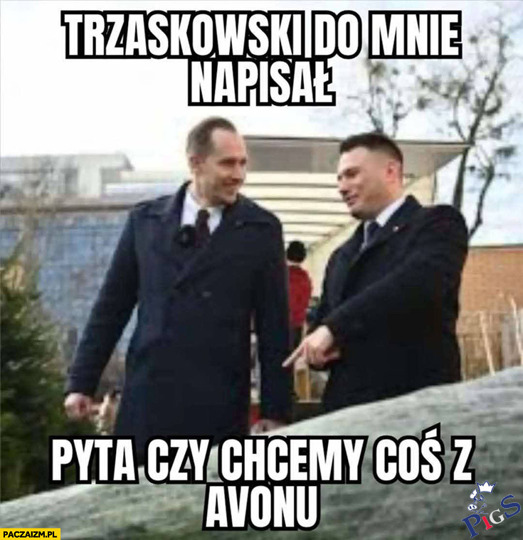 Trzaskowski do mnie napisał