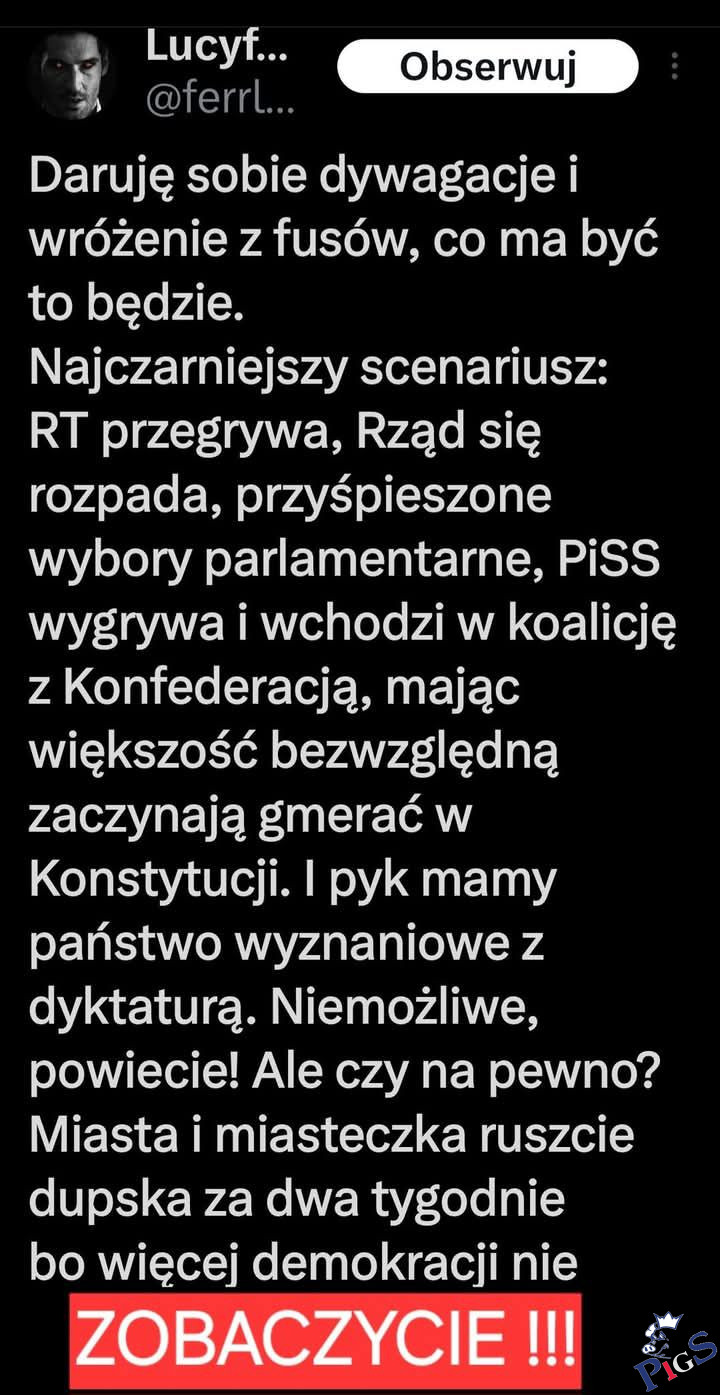 Więcej demokracji nie będzie
