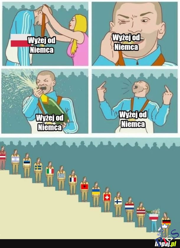 Wyżej od Niemca