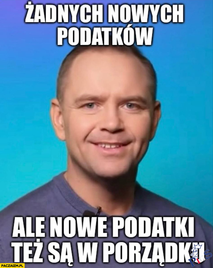 Żadnych nowych podatków