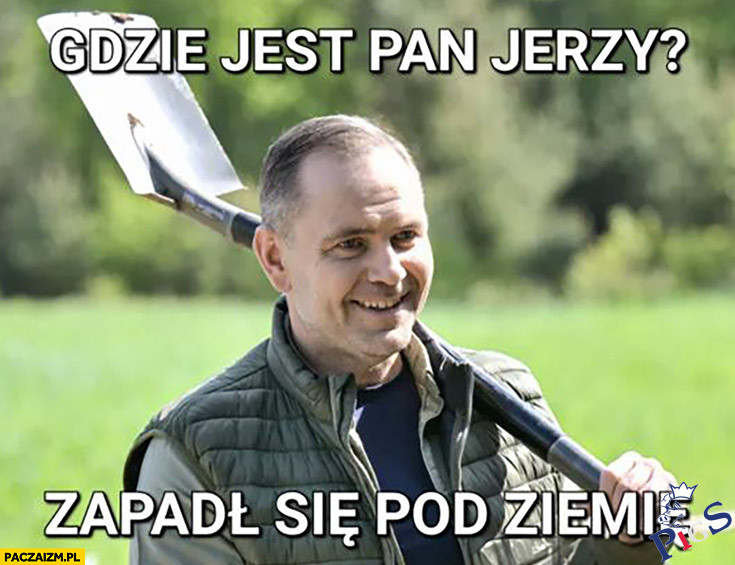 Zapdał się pod ziemię