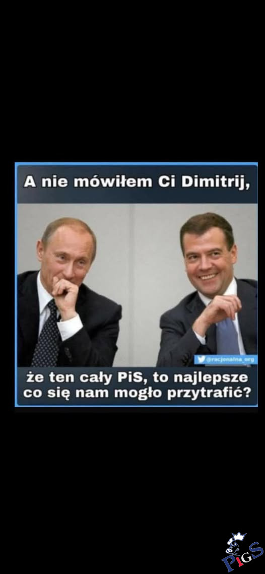 A nie mówiłem ci Dimitrij