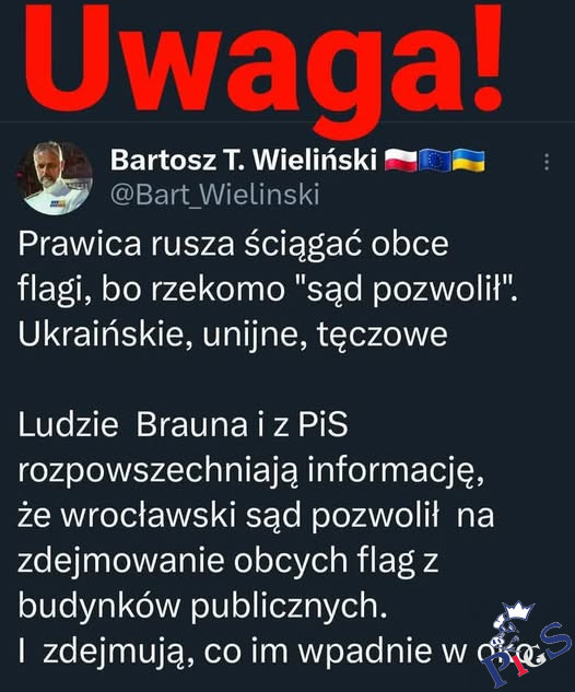 Kiedy pogromy, bo to chyba przedsmak tego co nas może czekać