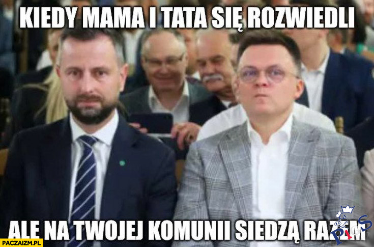 Mama i tata na komunii