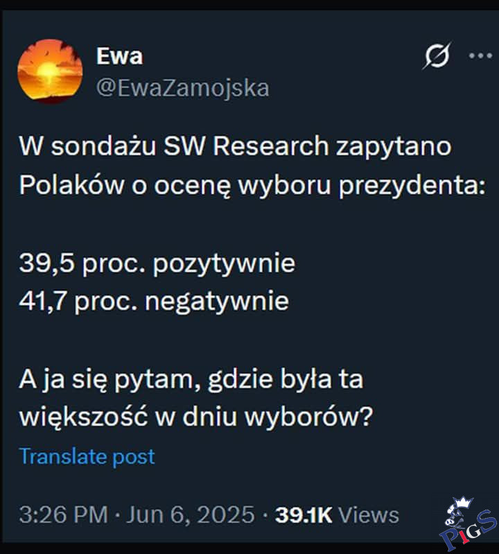 My też się pytamy, gdzie była ta większość w dniu wyborów?