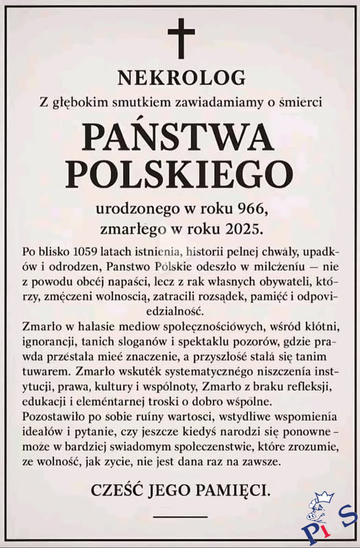 Nekrolog Państwa Polskiego