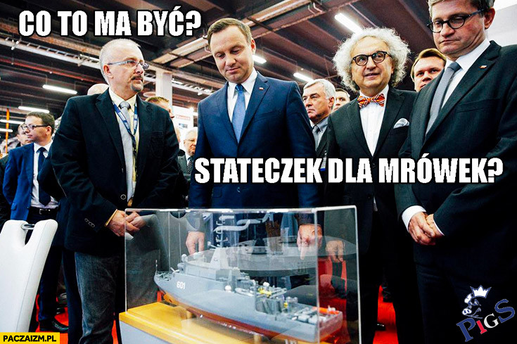 Stateczek dla mróweczek?