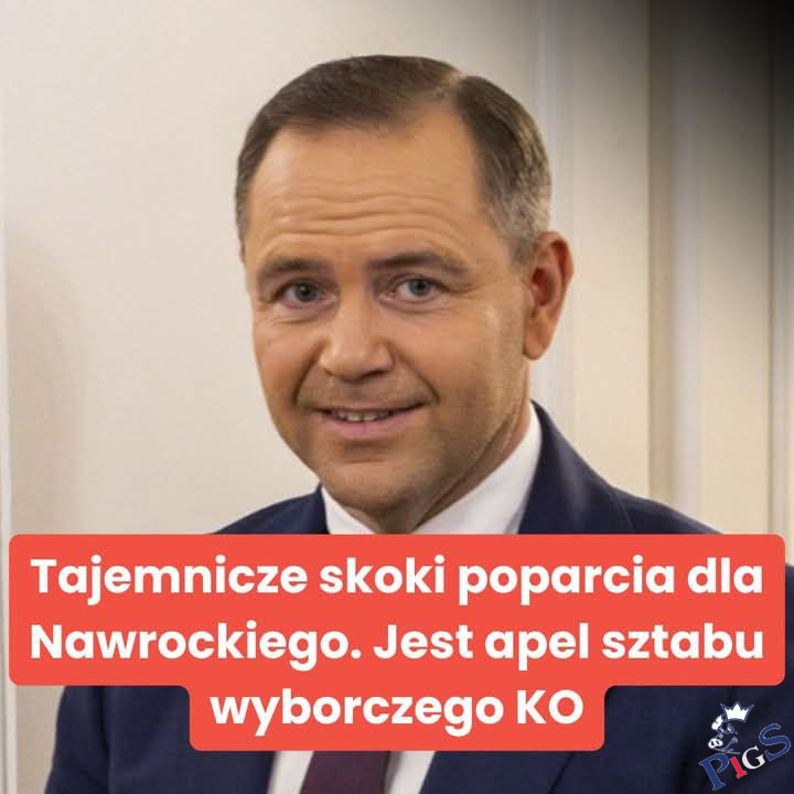 Tajemnicze skoki poparcia dla Nawrockiego