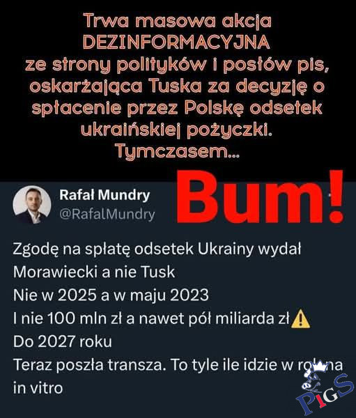 Trwa masowa akcja dezinformacyjna