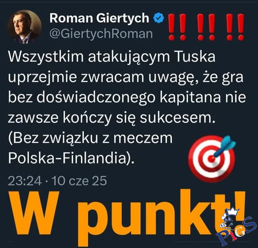 Wszystkim atakującym Tuska