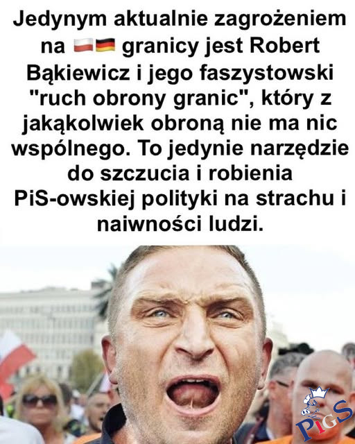 Jedyne zagrożenie na granicy