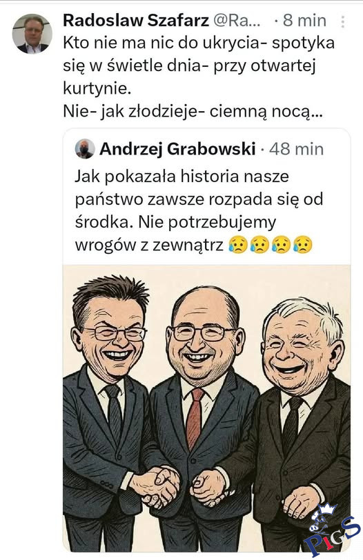 Kto nie ma nic do ukrycia – spotyka się w świetle dnia