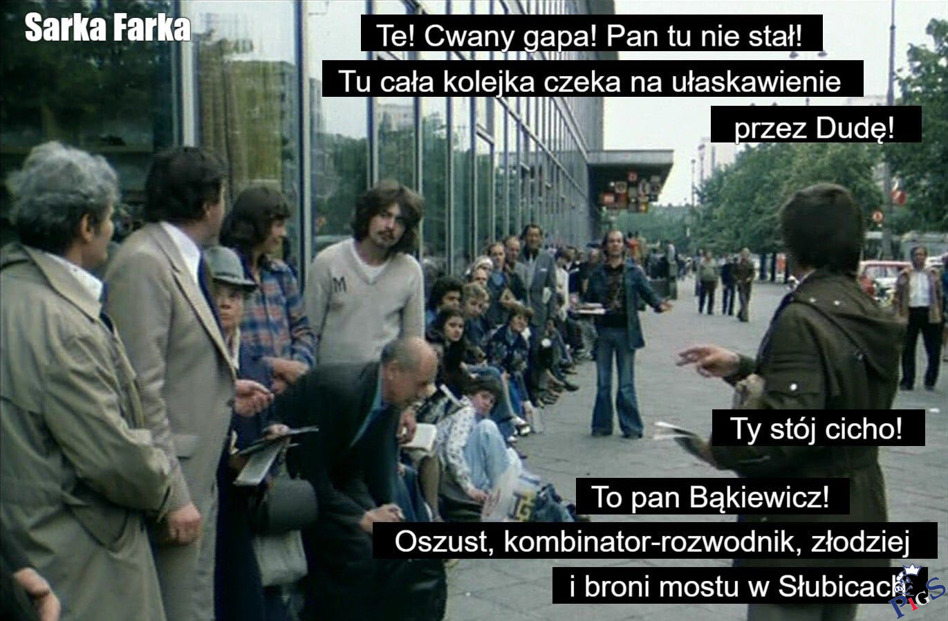 Za czym ta kolejka